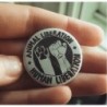 Animal Liberation Human Liberation Vegan veganism badge pin button chapa