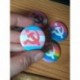 LGBT Pride Communist buttons badges
