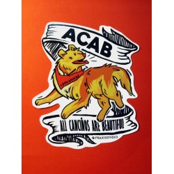 All canciños are beautiful sticker