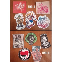 Leftist sticker bundle pack
