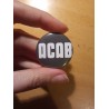 ACAB All cops are bastards badge chapa button