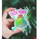 Fuck terfs feminist frog sticker