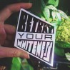 Betray your whiteness sticker model 2