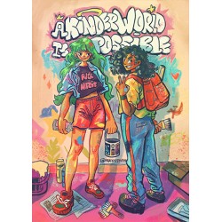 A kinder world is possible girls print