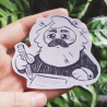 Marx is kinda tired sticker