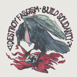 PRINT Destroy fascism,...